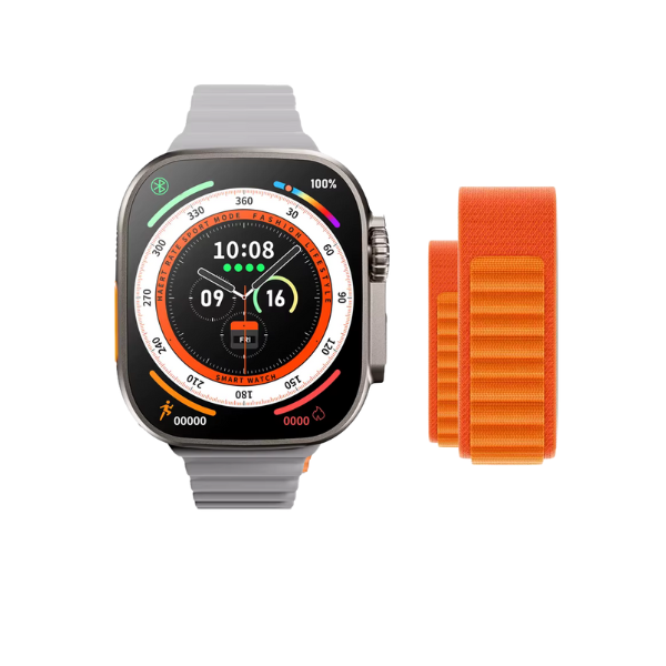 Smart Watch Ultra X2 Pro Max (2025) – 49mm AMOLED, Wireless Charging, Sport, Unisex