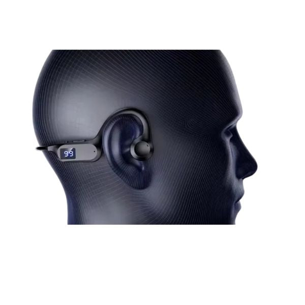 X7 Air Bone Conduction Headphones Tf Card Digital Display Fone Headset Hands-free Call Auriculares Sports Open-ear Earphone