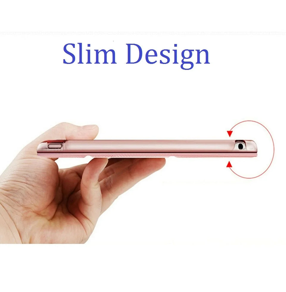 iPad Mini 5 Case (2019) – Ultra-Thin, Magnetic Flip Stand, PVC Cover