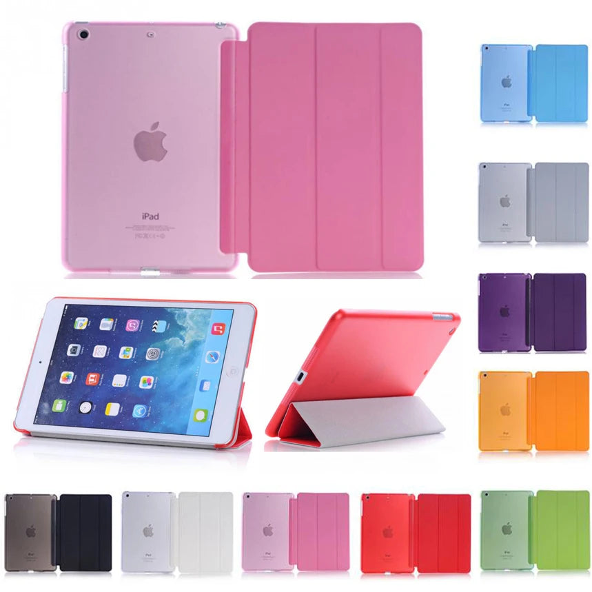 iPad Mini 5 Case (2019) – Ultra-Thin, Magnetic Flip Stand, PVC Cover