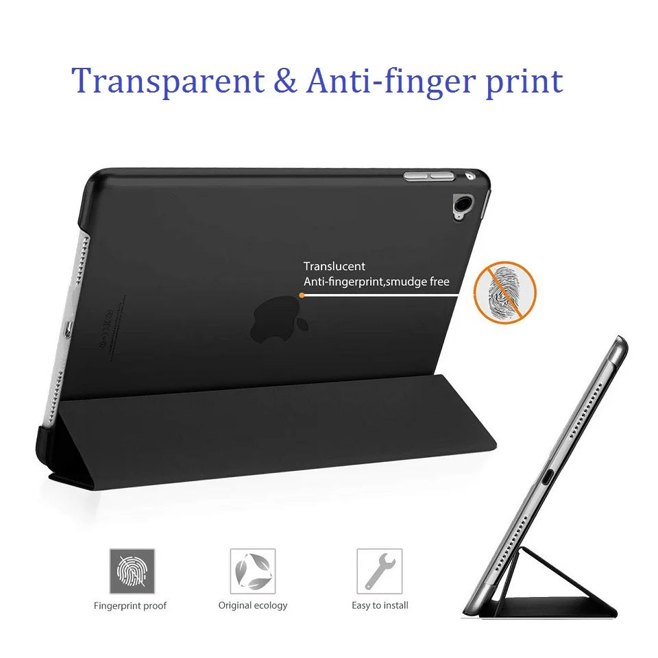 iPad Mini 5 Case (2019) – Ultra-Thin, Magnetic Flip Stand, PVC Cover
