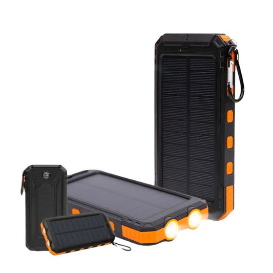 Xiaomi 20000mAh Solar Power Bank – Portable, Fast Charging, USB-A & USB-C, Compatible with iOS/Android