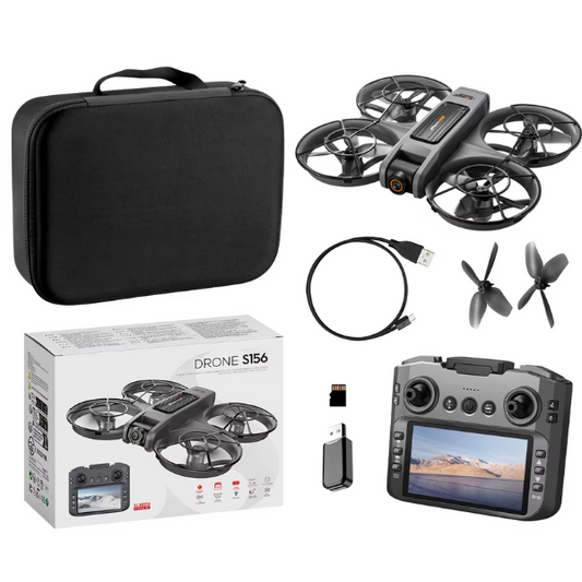 New Drones S156 GPS 8K Professional HD 360° Dual Cameras 5G WIFI Brushless Motors Obstacle Avoidance FPV Foldable Quadcopter Toy