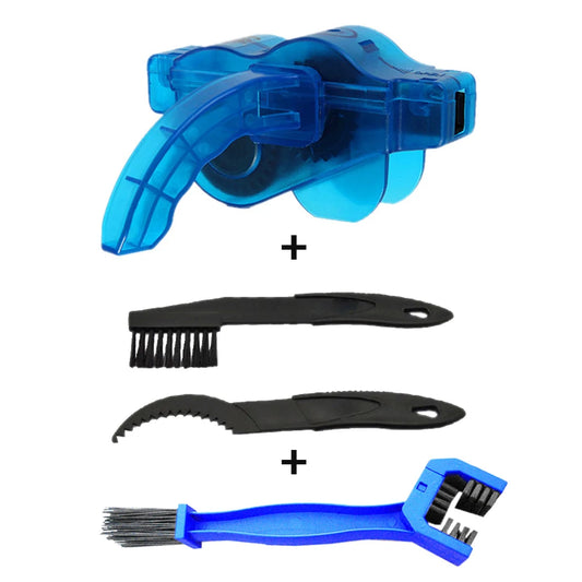Bike Chain Cleaning Brush – Gear & Chain Cleaner Tool Kit for MTB/Road Bikes, Maintenance & Wash Set