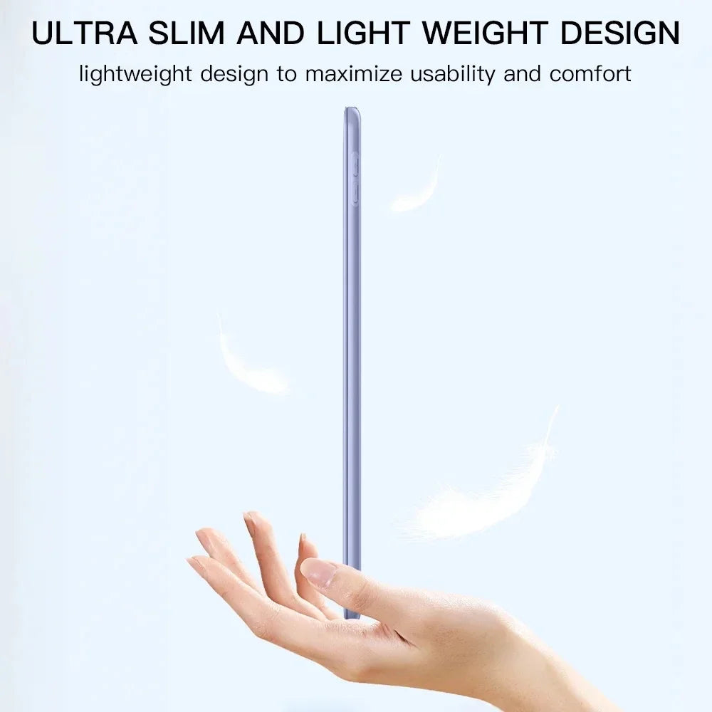 iPad Pro 11" Case (2018) – Soft Silicone, Tri-Fold, Anti-Drop, Models A1979/A1980/A1934/A2013