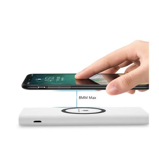 20000mAh Portable External Battery Power Bank Qi Wireless Charger PowerBank For iPhone X 8 Plus Samsung S10 S9 S8 Poverbank